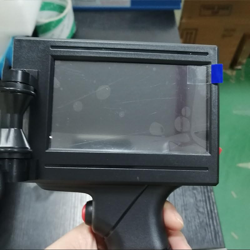 Inteligentna ręczna drukarka atramentowa Mała automatyczna torba do pakowania etykiet Kod QR Kod kreskowy Przenośna drukarka atramentowa Karton na torbę(Black ink cartridge)
