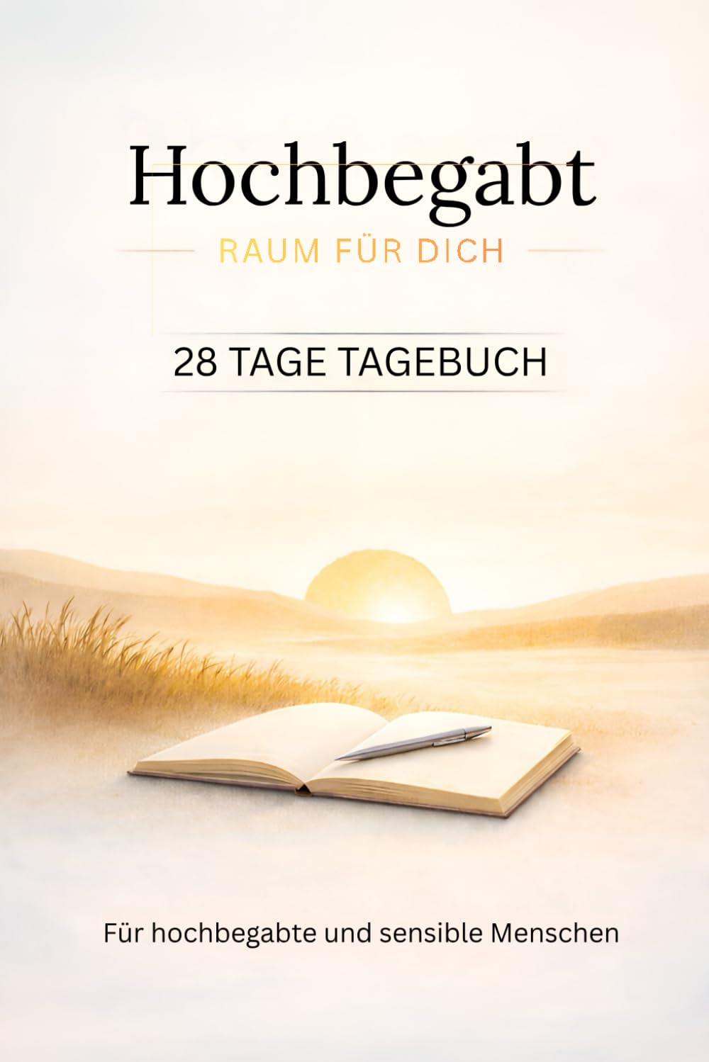Hochbegabt - Raum für Dich: 28 Tage Tagebuch für hochbegabte und sensible Menschen (Hochbegabt – Raum Serie)