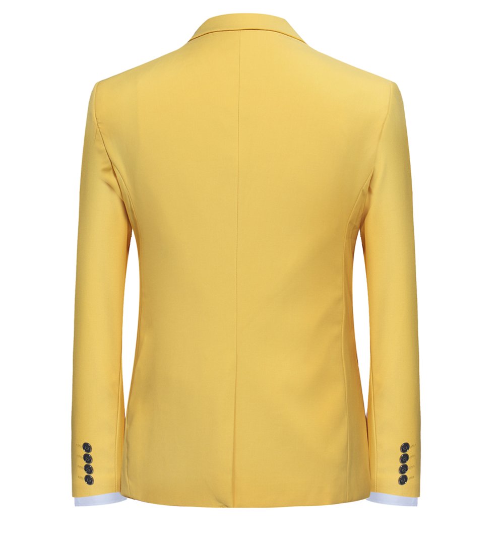Allthemen Veste Costume Hommes Formal Blazer Slim Fit Hommes