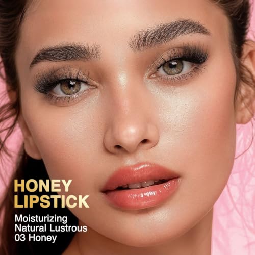 Image of evpct Honey Lipstick Moisturizing Tinted Lip Balm for Older Women, 03#