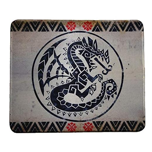 Monster Hunter Rise World Gaming Mouse Pad Collection 12x10 inches Custom Mousepad Gaming mat Rathian