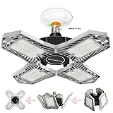 faltlampe rund 👍 【Lange Lebensdauer】: Diese 60-Watt-Lagerleuchte besteht aus hochwertigem Aluminium, das stabil und langlebig ist. Bei bester Leistung sparen Sie durch mehr als 50.000 Stunden ununterbrochene Laufzeit mehr Kosten.