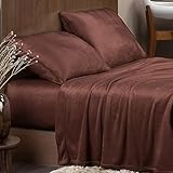 ESQUIMAL Juego de Sábanas Cálidas para el Invierno, Ultra Suaves, Cubre Colchones de hasta 40 cms de Alto (Varadero...