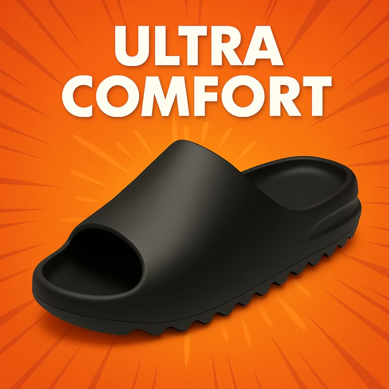 Women’s Comfort Slide Sandals EVA 2 – Lightweight Slip-On Slides for Women | Cushioned Ergonomic Footbed | Waterproof Quick Dry | Anti-Slip Shower Pool House Gym Slides | Indoor Outdoor Use4