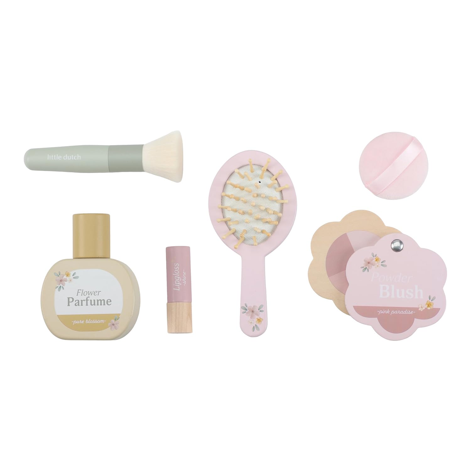 Little Dutch 2513 Holz Kinderschminktisch - rosa