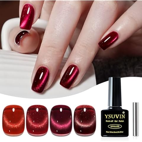 Yueshop Cat Eye Gel Nail Polish Set Cover