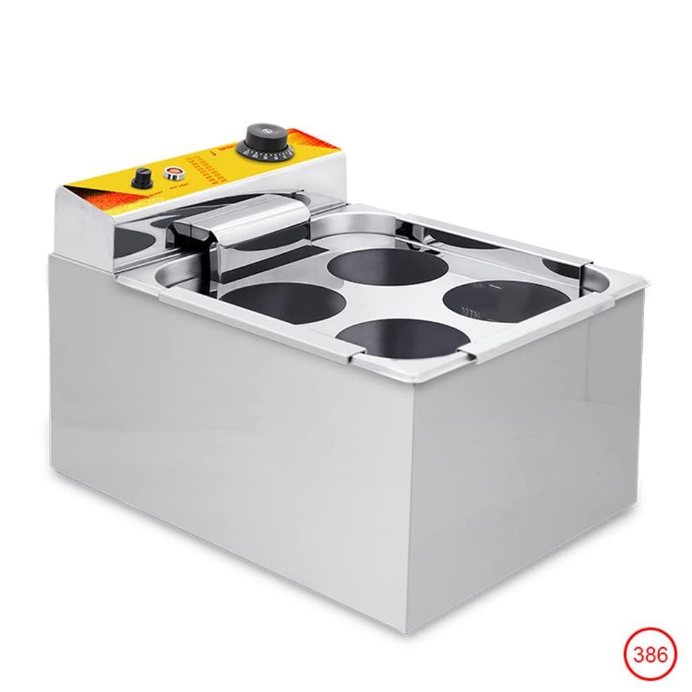 Restaurant Noodle Cooker Machine Stainless Steel Noodle Boiler Noodle Cooker Machine with 4 holes (voltage 110v)