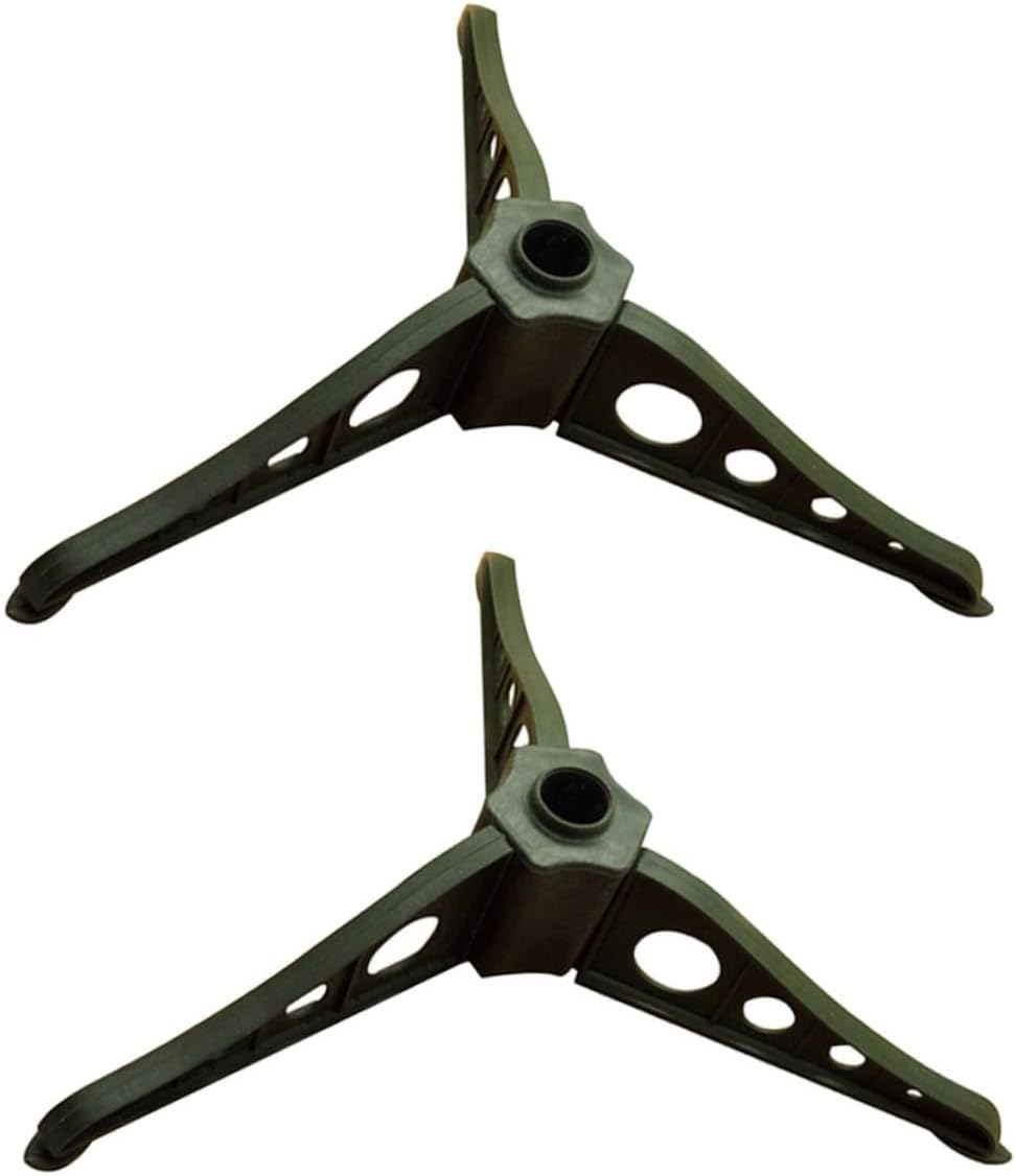 Zerodeko 2pcs Christmas Tree Stand Artificial Xmas Tree Holder Base Sturdy Support for Easy Installation