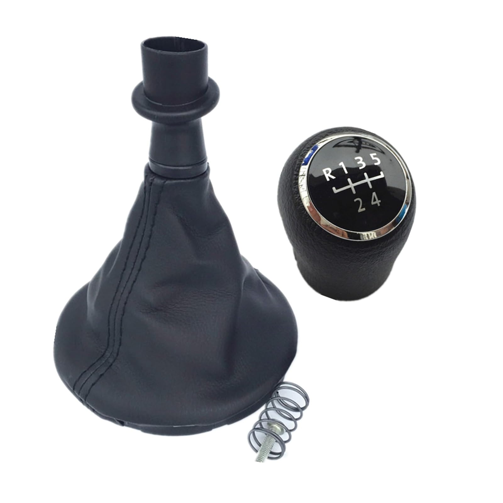 Glblpexelr 5 Speed Case Black For Vw Transporter T5 T5 1 T6 Gp 2003-2019 Gear Shifter Knob Style