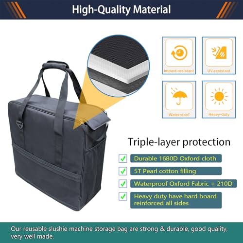 Bolsa de almacenamiento para máquina de slushie impermeable miniatura 6