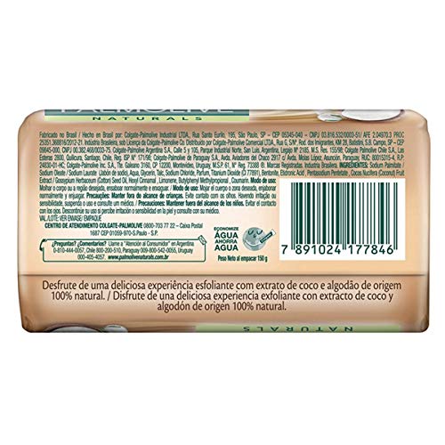 Sabonete em Barra Palmolive Naturals Esfoliação Suave 150g