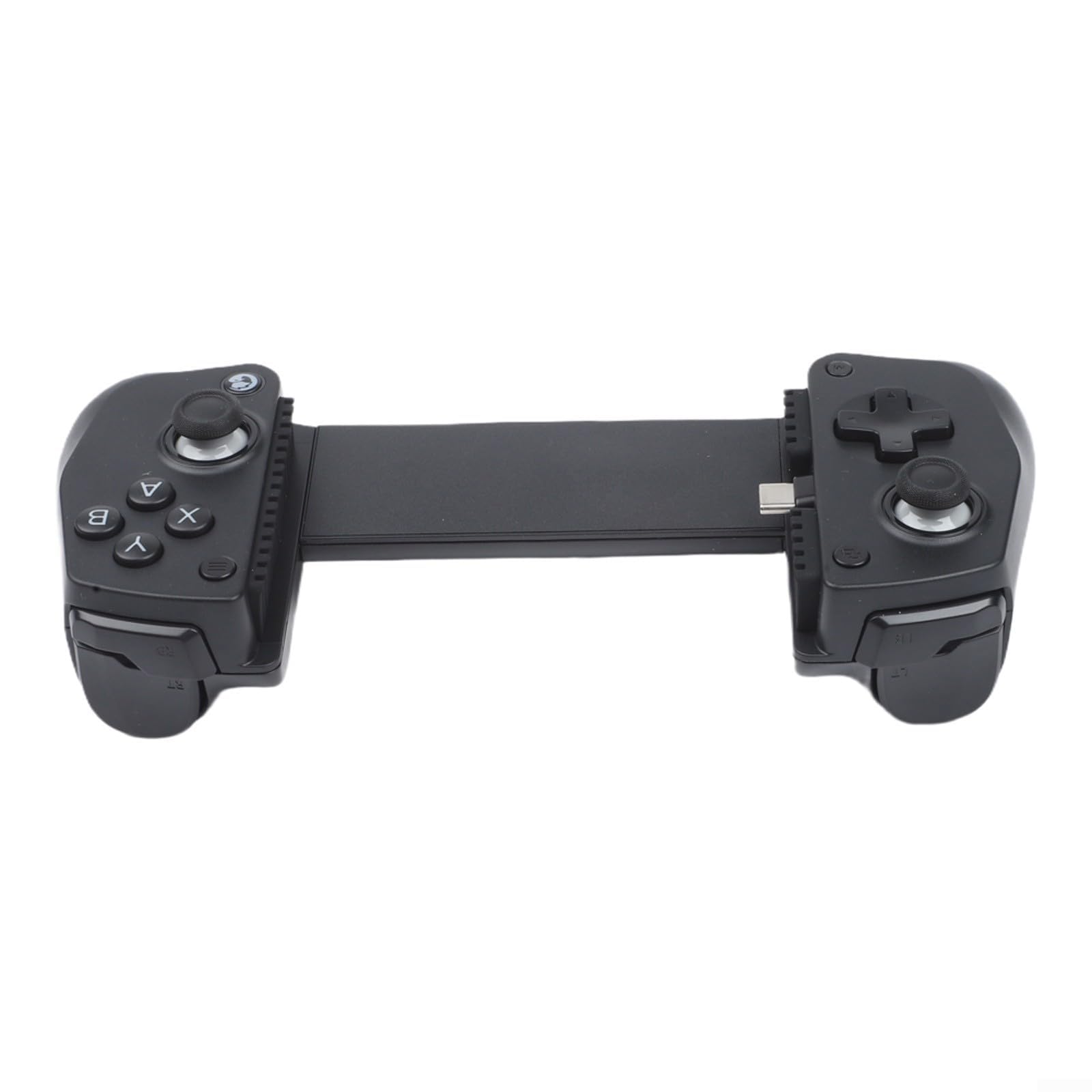 Przenośny wysuwany gamepad kompatybilny z urządzeniami z systemem Android i iOS dla niezawodnych gier mobilnych z wieloma gatunkami (czarny)