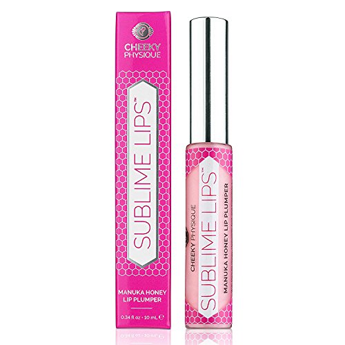 Sublime Lips Manuka Honey Lip Plumper - Hydrating Lip Plumping Gloss - Fuller Lips Treatment with Manuka Honey + Hyaluronic Acid + Peptides