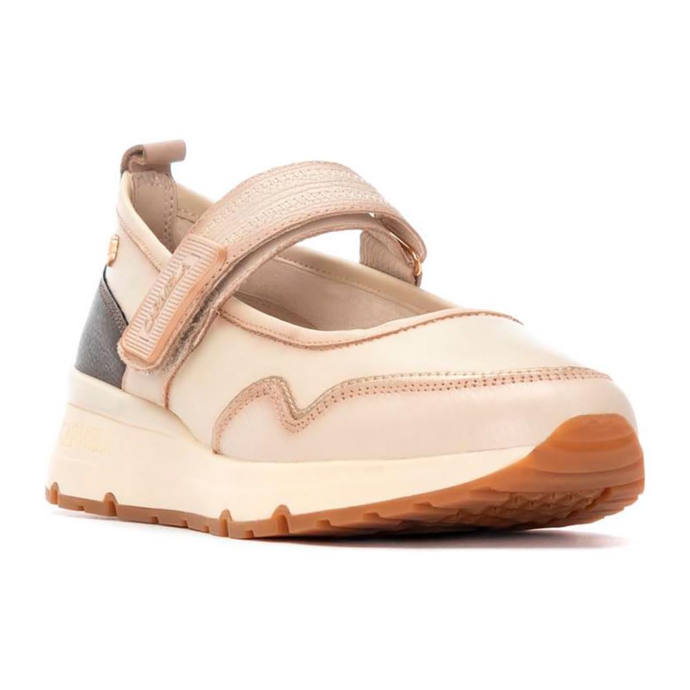 Carmela - Bailarinas Mujer Beige - Calzado Cómodo y Versátil - Moda Casual - Modelo 16251502 (Talla 36)
