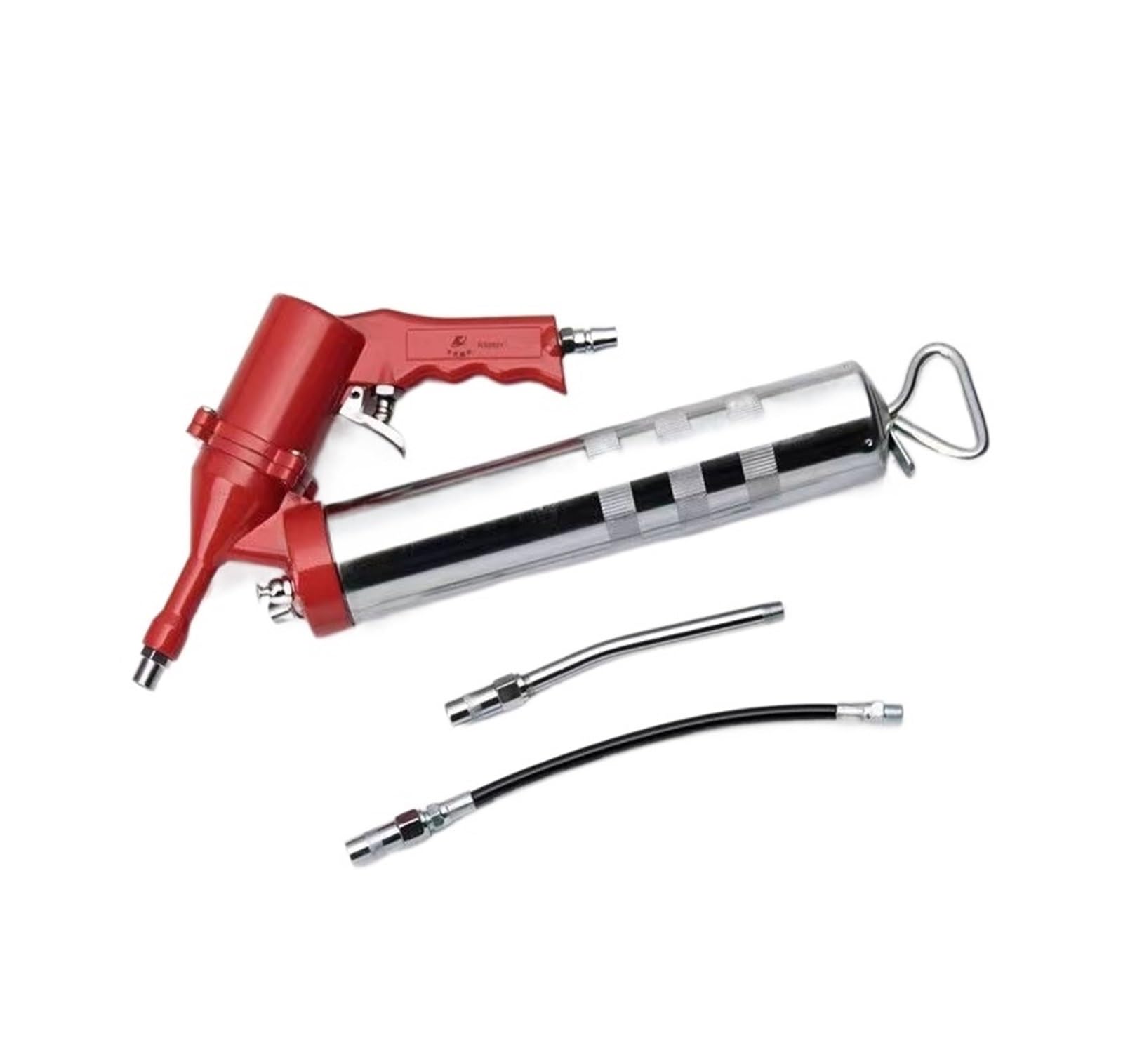 LYMFE Grease Gun, Grease Gun with Heavy Duty Handle 400CC Pneumatic Grease Gun, Portable Pneumatic Compressor Pump, Grease Gun