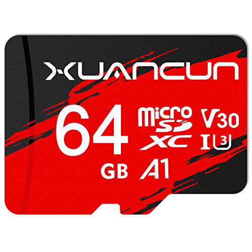 Micro SD Card,64GB High Speed SD Card for Nintendo Switch,100MB s Flash Memory Card,Class 10 TF Card for Camera, Phone, Computer, Tachograph, Drone and Other SD Card Compatible Devices