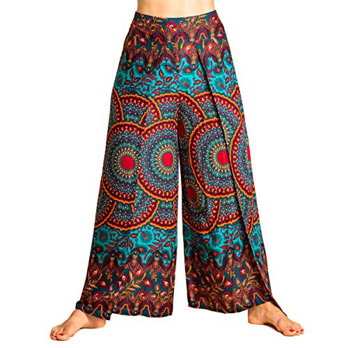 PANASIAM Sunshine Pants Two, Turquoise-Blue, M