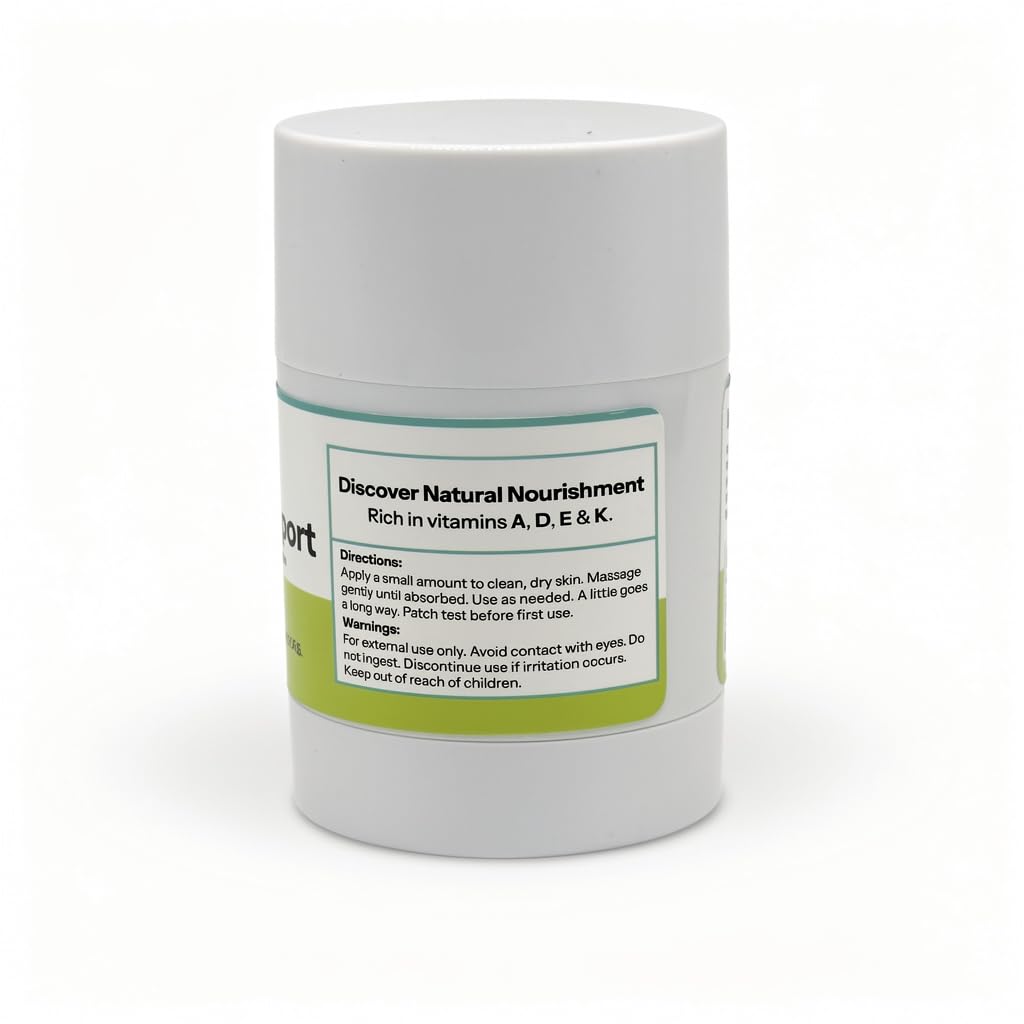 Outdoor Tallow Sport Roll-On with Non-Nano Zinc Oxide | 100% Grass Fed & Finished Beef Suet Tallow, Organic Jojoba Oil & Lemongrass Essential Oil | Outdoor Skin Balm (1.7oz)