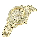 NIBOSI-Women-Wrist-Watches-Analog-Rose-Gold-Dial-Womens-Watch-for-GirlsMissLadies-Diamond-Studded-with-Stylish-Girlfriend-Watches