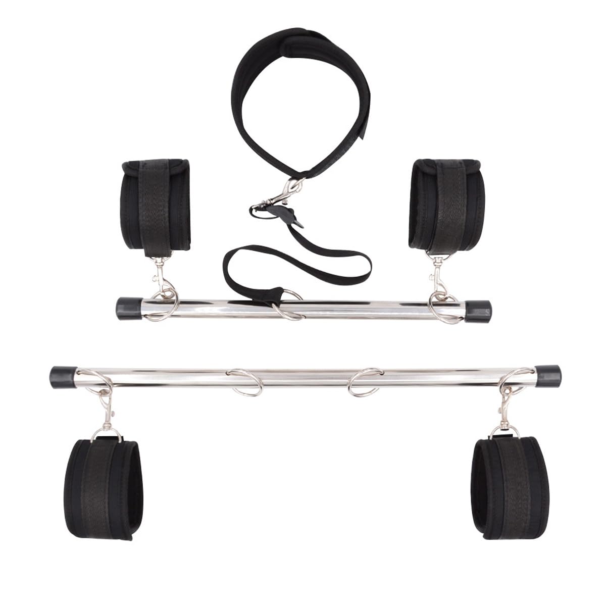 Barre d’Écartement pour Femmes – Set Bondage Réglable avec Menottes et Fesseln