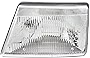 For Ford Ranger Headlight 1998 1999 2000 Driver Left Side Headlamp Assembly Replacement