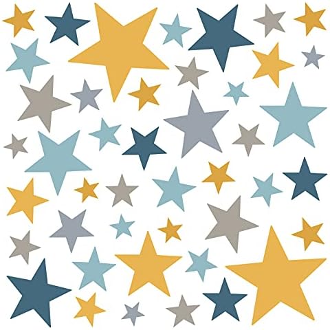 Little Deco Adhesivo decorativo para pared de estrellas multicolor Cover