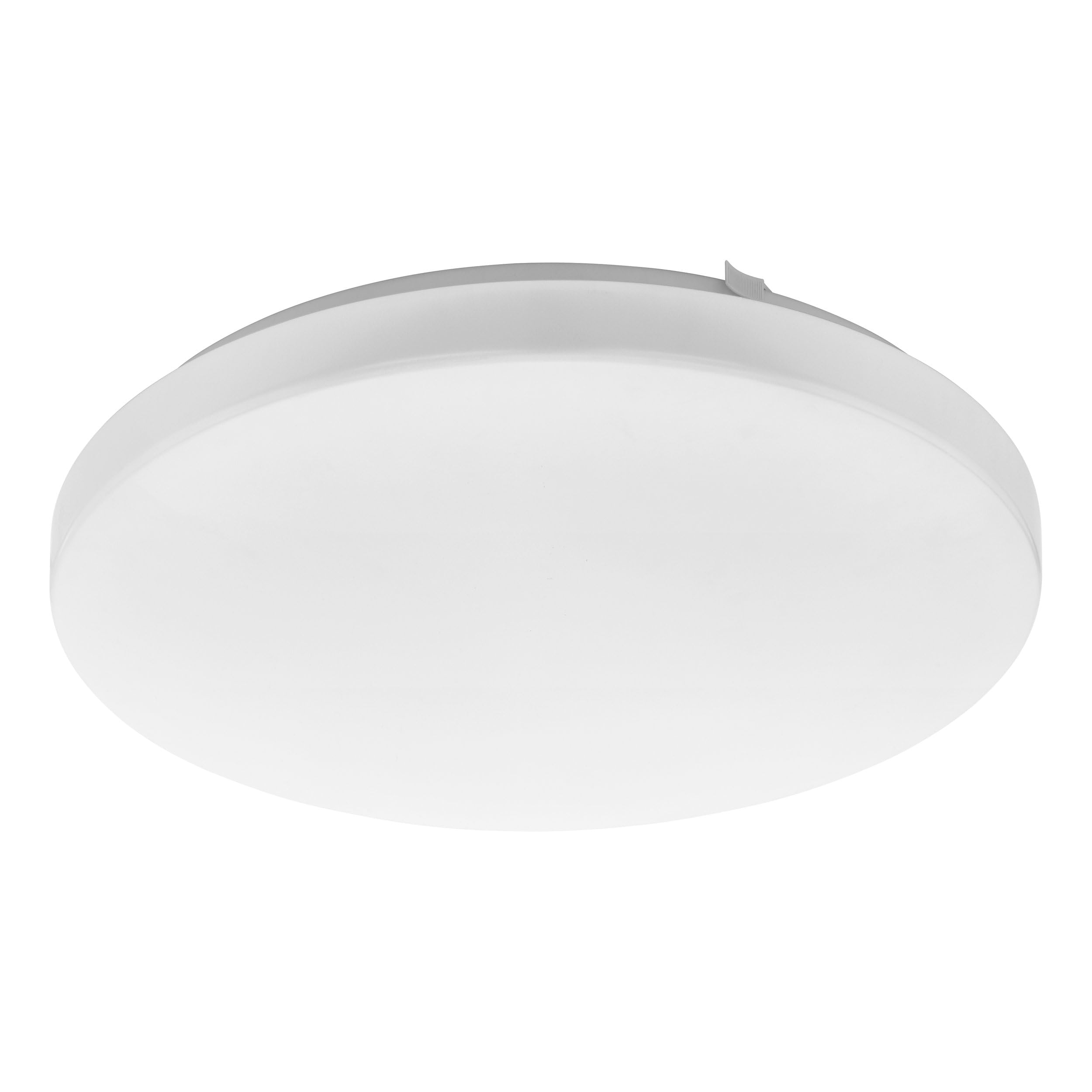 EGLO Frania LED Ceiling Light 1-Bulb Ceiling Light, Material: Steel, Plastic, Colour: White, Diameter: 33 cm โ image 1