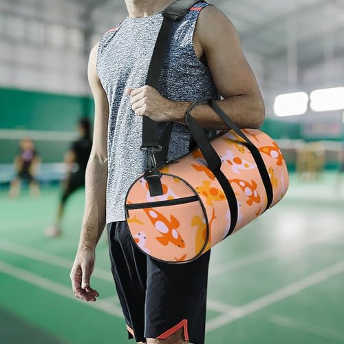 Sac de gym carpes japonaises imperméable et résistant - 7