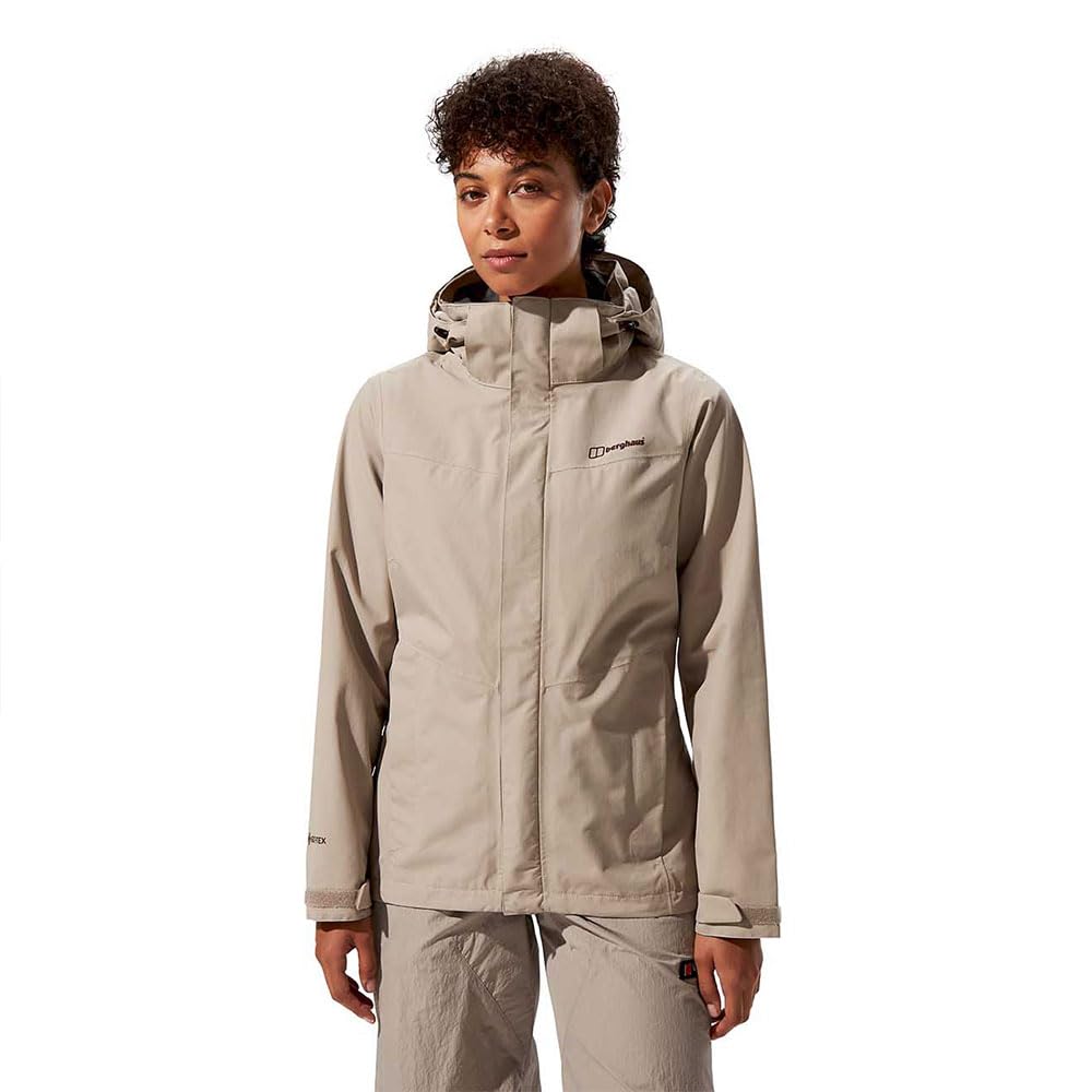 Berghaus Women's Hillwalker Interactive Jacket, Taupe, 18