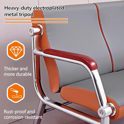 Silla de hospital acolchada ergonómica para sala de espera y salón 4