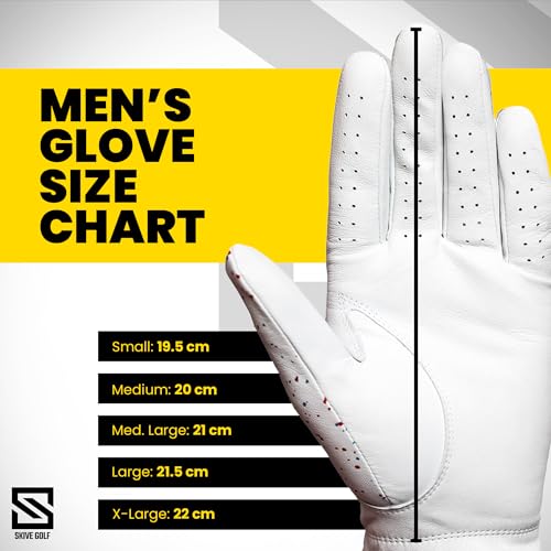 SKIVE Golf Premium Golf Glove, Golf Gloves Men, Left Hand, Right Handed - image 8