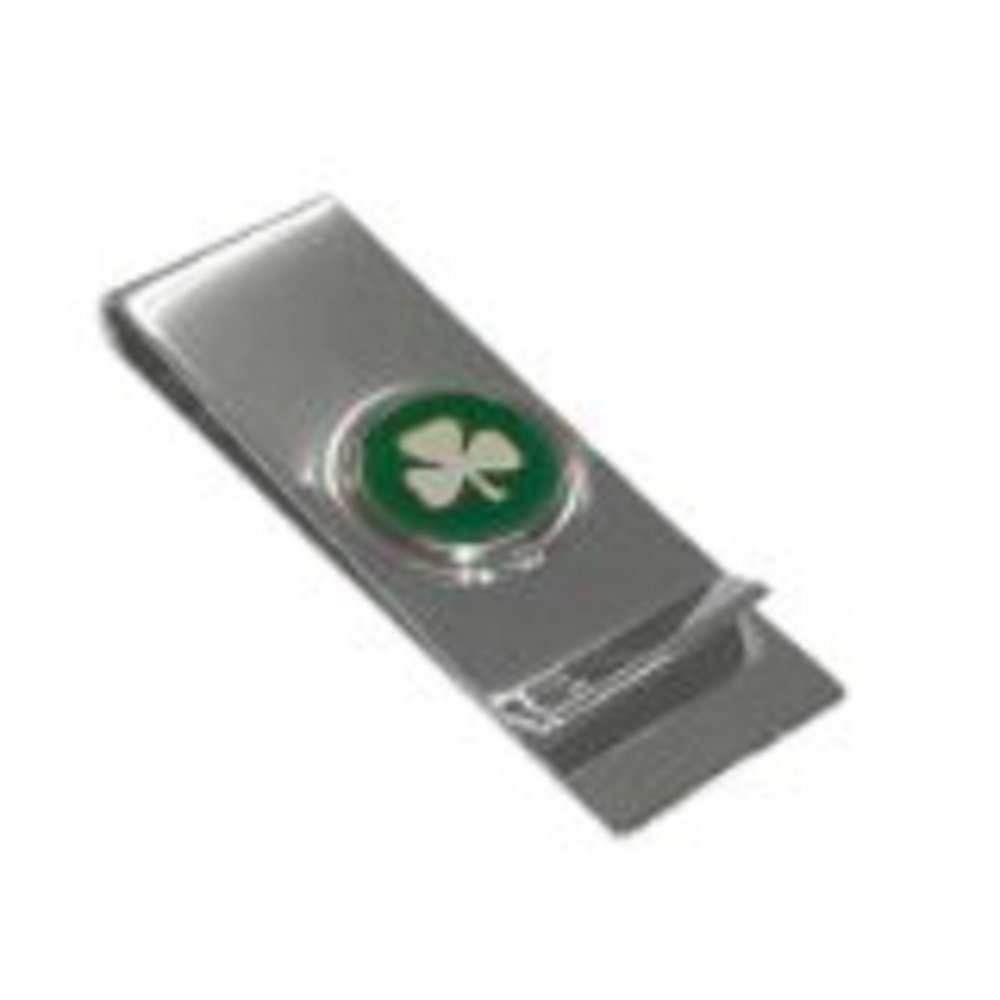 Irish Shamrock Design Money Clip (XMMC005)