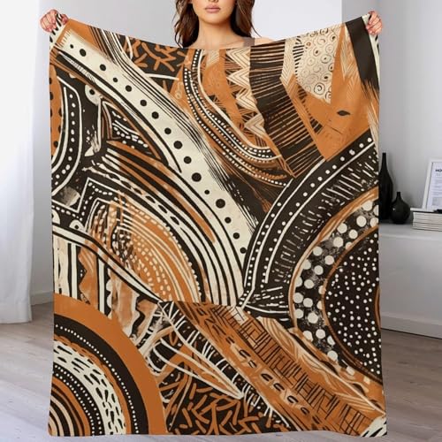 Couverture confortable style tribal pour cocooning sur le canapé - 6