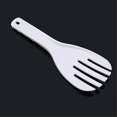 Miniatura 3 de SperrinsRice cuchara paleta de plástico antiadherente blanco japonés arroz cocina cuchara espátula