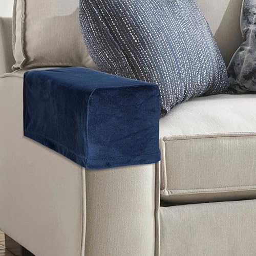 Fundas para reposabrazos de sillón elásticas para renovar el sofá de la sala de estar familiar 7