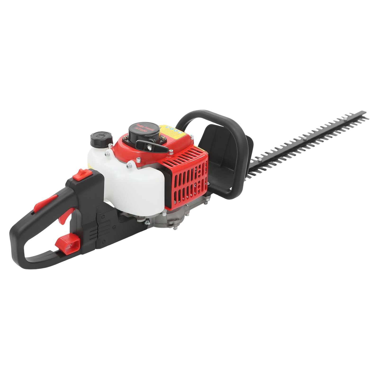 Nożyce do żywopłotu, spalinowe, dwusuwowe, 22,5 CC, jednocylindrowy, nożyce ogrodowe, chłodzone powietrzem, maks. grubość cięcia 10 mm