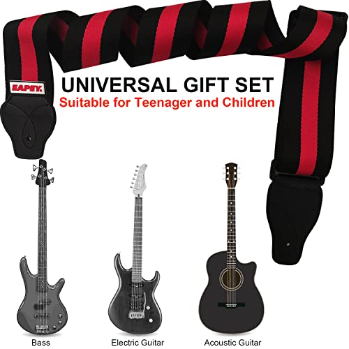 Sangle de guitare élégante réglable avec extrémités robustes en cuir composite double couche pour basse, guitare… - Les Beatles, Paul McCartney, John Lennon, RIngo Starr, George Harrison Sangle de guitare élégante réglable avec extrémités robustes en cuir composite double couche pour basse, guitare… – Image 7