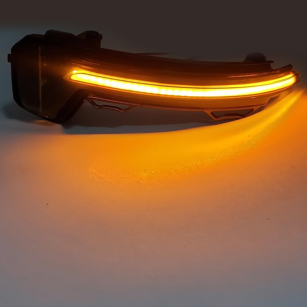 Intermitentes Dinámicos para VW para Tiguan MK2 para 2017 2018 Espejo Lateral LED para Coche Intermitente Dinámico Luz Secuencial Lámpara Señal Giro