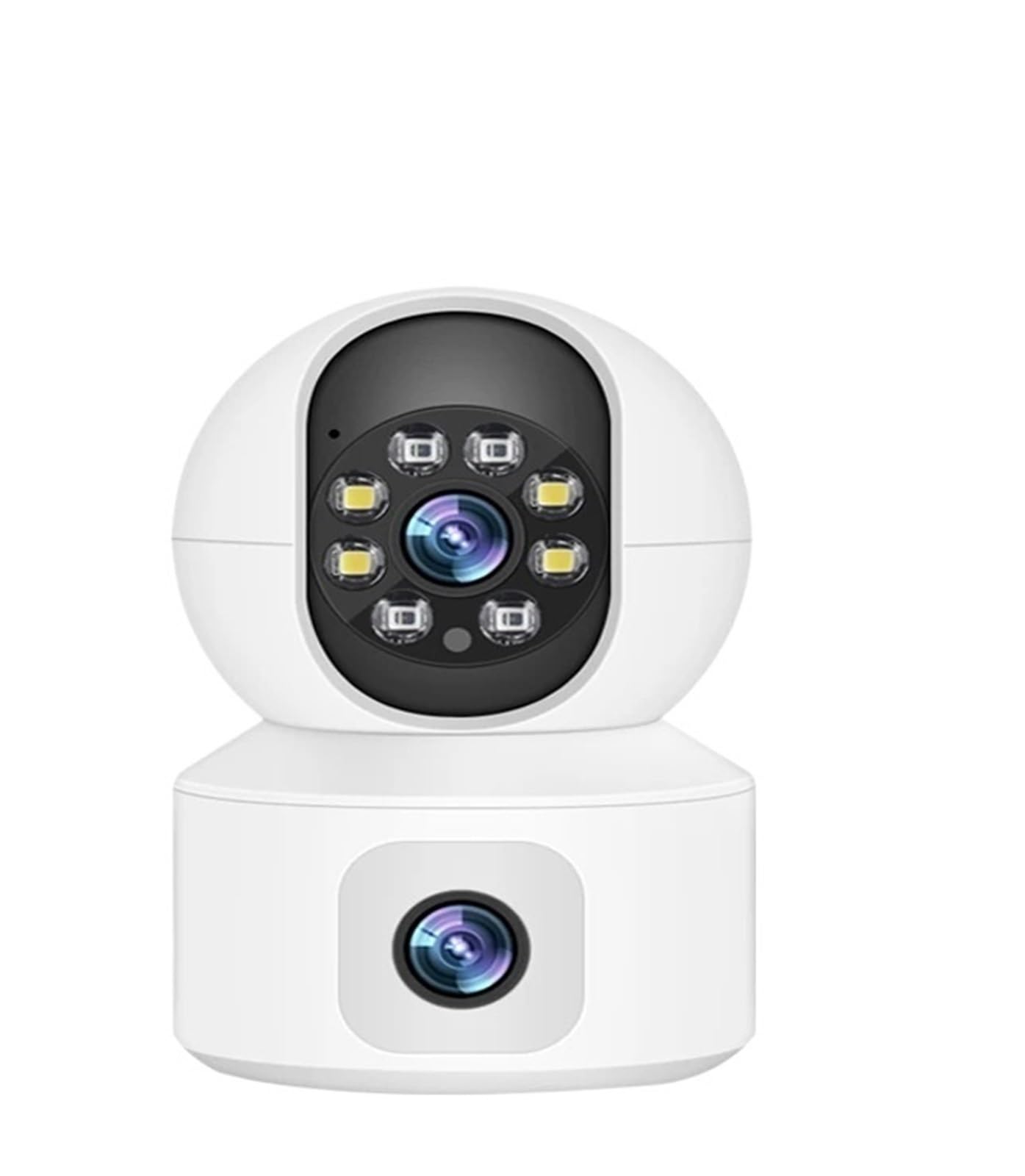 Caméra IP PTZ 4 MP double écran intérieur avec audio bidirectionnel
