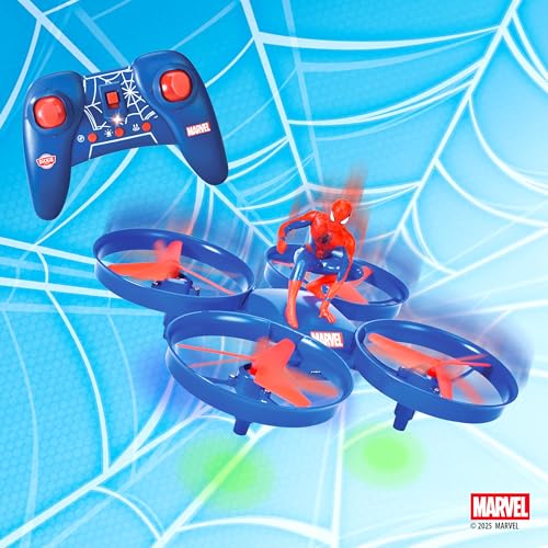 Drone RC Spider-Man Jada jouet télécommandé Marvel intérieur extérieur - 5