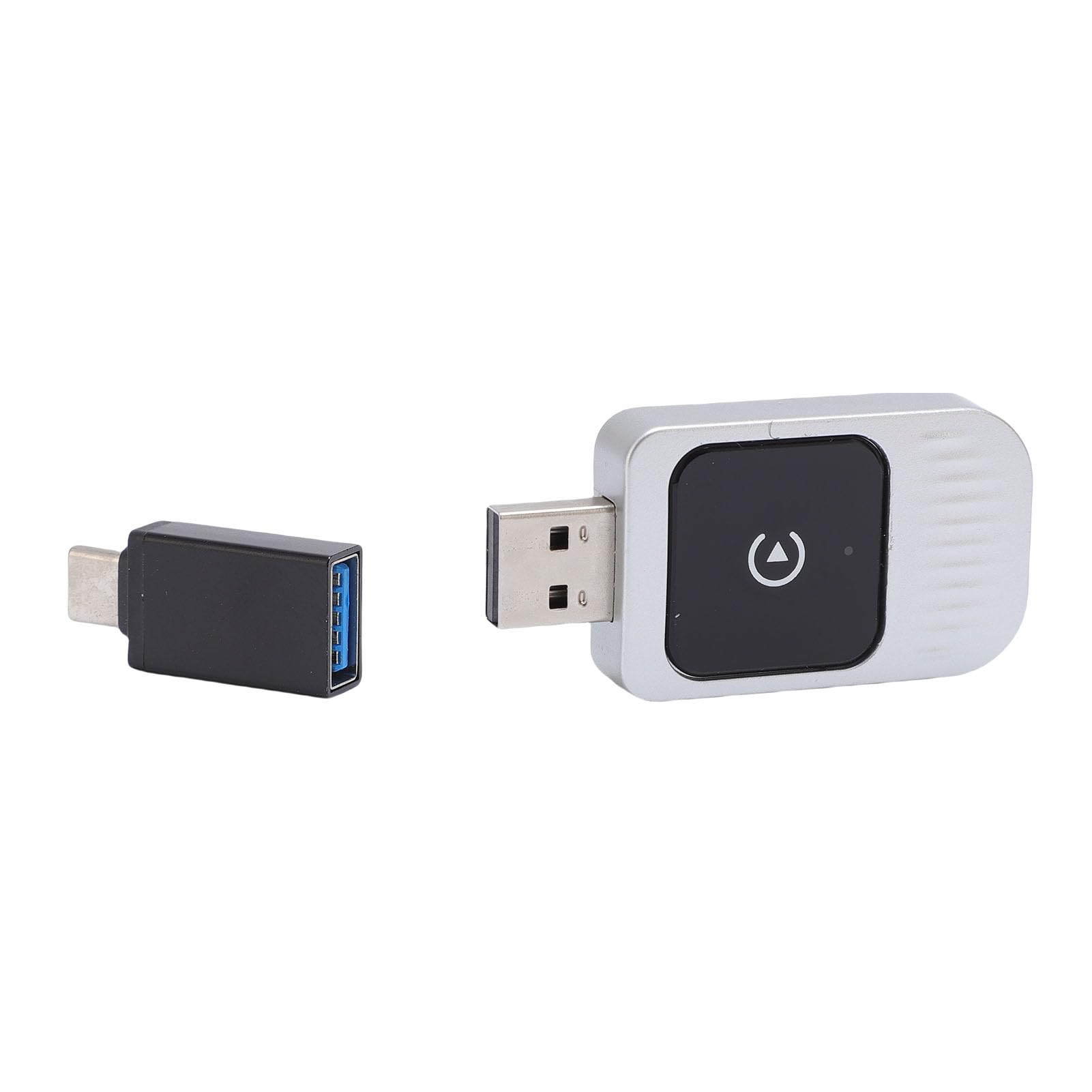 Sxhlseller Adattatore Wireless, Dongle Wireless WiFi Bluetooth 5.0 da 5,8 GHz per Auto per, Convertitore USB C Cablato a Plug and Play, Connessione Automatica, Latenza Zero, Compatibile con
