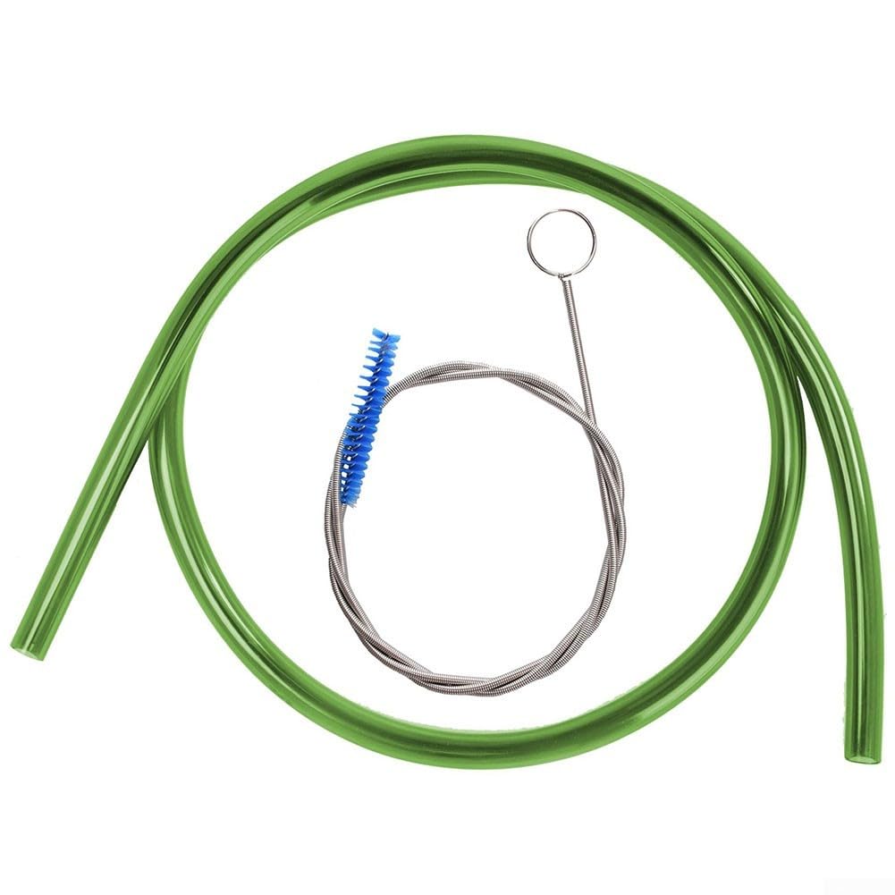 Tuyau De Rechange Pour Sac D'hydratation Avec Brosse De Nettoyage - Compatible Grandes Marques (CamelBak, Etc.) - Bleu, Débit élevé