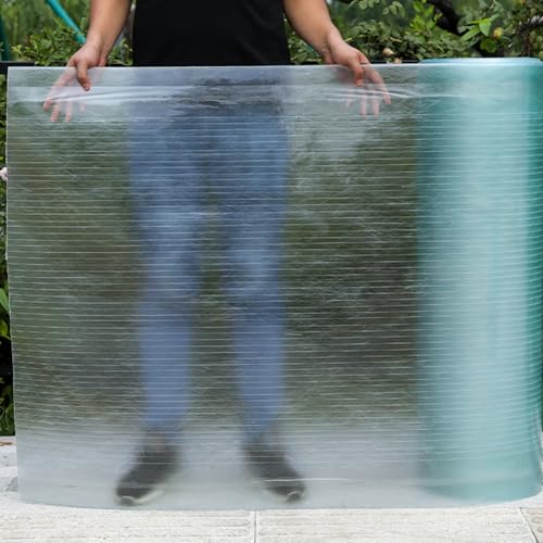 Metacrilato Plancha para Techos, 1mm Policarbonato Placas Transparente Tejados, Lámina de Metraquilato para Exterior(50x100cm)