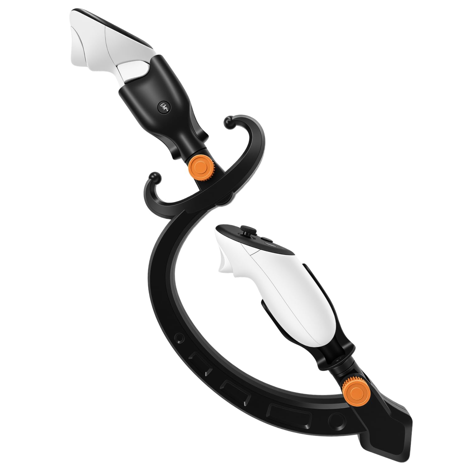 VR Sword Hilt for Meta Quest 3/Quest 2/Pro Accessories, 360° Dynamic Rotating Grip, Ambidextrous Hilt Extensions for Blade and Sorcery, Battle Talent, Asgard's Wrath 2 &amp; More
