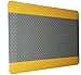 Rhino Mats DTK3660YY Diamond Plate/Knob Back Anti-Fatigue Mat with 4 Yellow Sides, for Dry Areas, 3