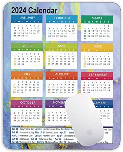 amazon-com-ytmyan-2024-calendar-with-holidays-mouse-pad-gaming-designed-mouse-mat-non-slip-rubber-mousepad-9-5-7-9-in-blue-calendar-with-holidays-office-products