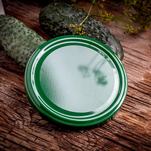 KADAX 50er Set Marmeladengläser 350ml TO82, Einmachgläser Vorratsgläser Mason Jar mit Schraubdeckel, Luftdichte Schraubgläser… – Ansicht 5