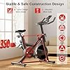 Wenoker Exercise Bike for Home, 350 LB Heavy Duty Indoor Cycling Bike with Bluetooth APP Sync, Silent Belt Drive, LCD Monitor, Adjustable Seat & Handlebars, Smooth & Quiet Stationary Spin Bike for Cardio & Strength Training #5
