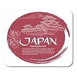 Mauspads Rosa Mädchen Lineart Kritzeleien Muster mit niedlichen Teen 's Stuff Lippenstift Turnschuhe Lippen Auge Diamant Skateboard Mauspad für Notebooks, Desktop-Computer Matten Büromaterial