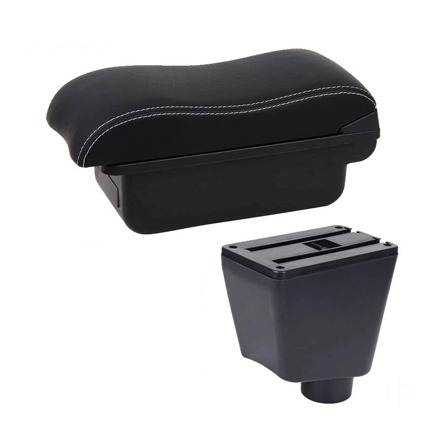 Centre Console For Clio III IV 2005-2019 Car Armrest Storage For Box with Ashtray and Curved
